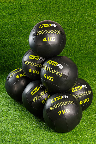 МЕДИЦИНБОЛ НАБИВНОЙ (WALLBALL) PROFI-FIT 7 КГ